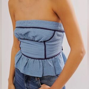 NWOT Free People “Tara” tube top